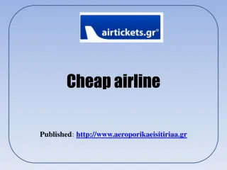 Cheap airline