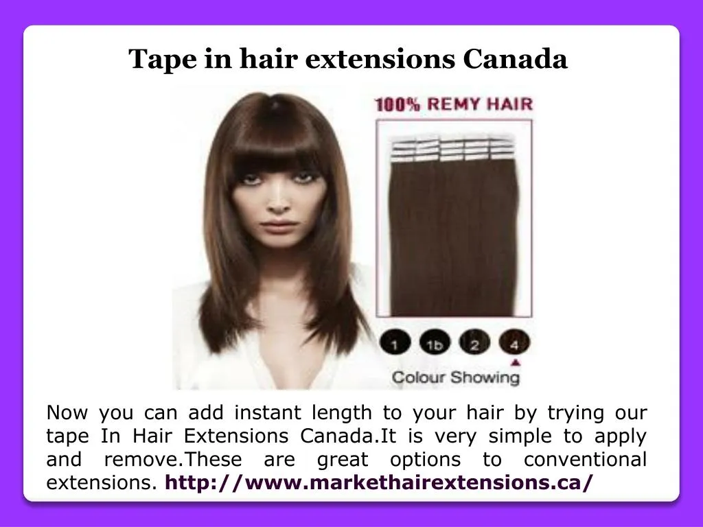 tape in hair extensions canada