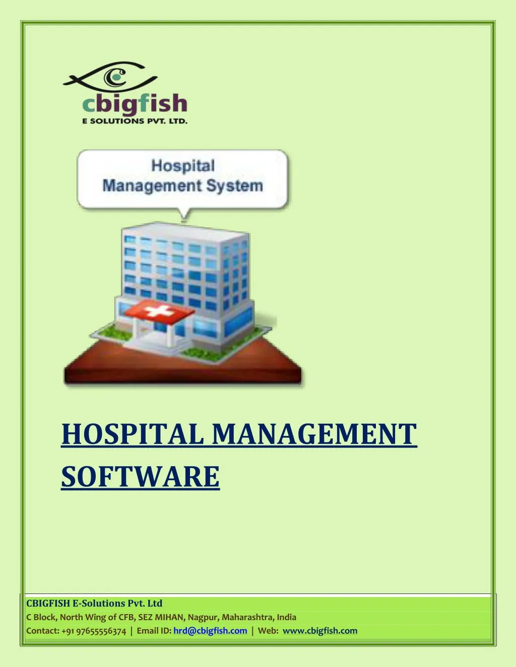 hospital management software