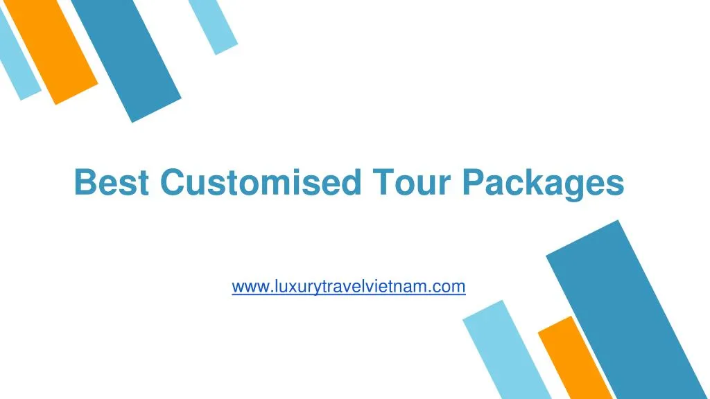best customised tour packages