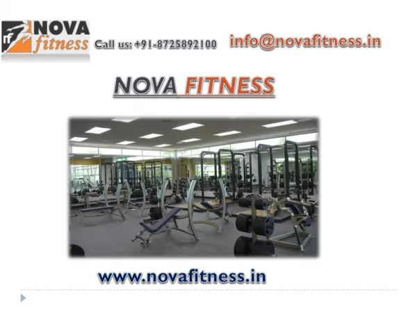 Buy user-friendly gym equipments from Nova Fitness