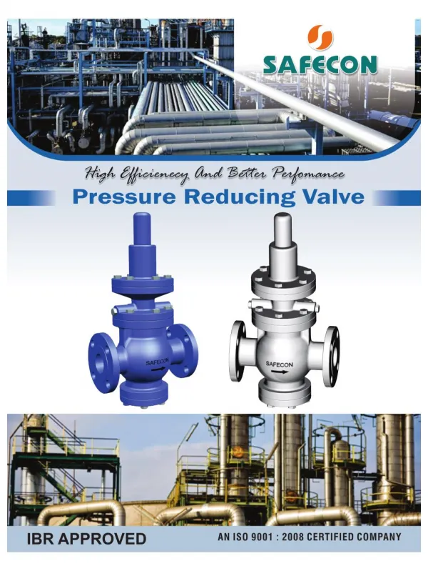Pressure reducing valve manufacturers