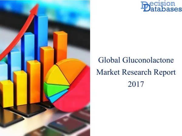 Gluconolactone Market: Industry Manufacturers Analysis and Forecasts 2017