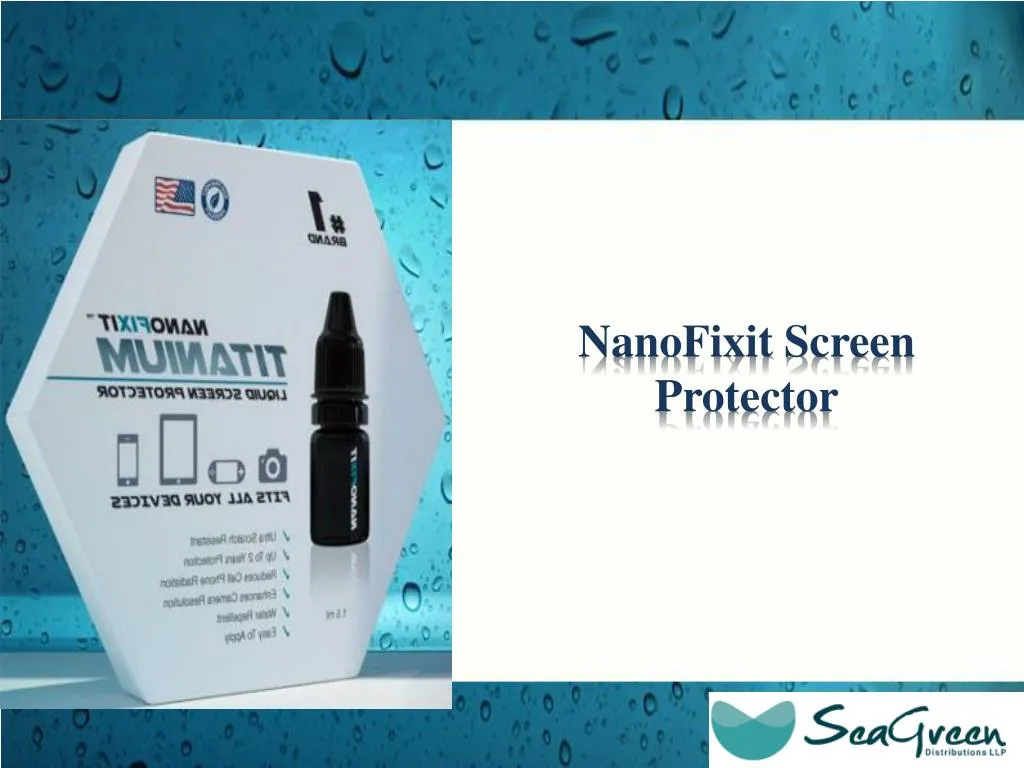 nanofixit screen protector