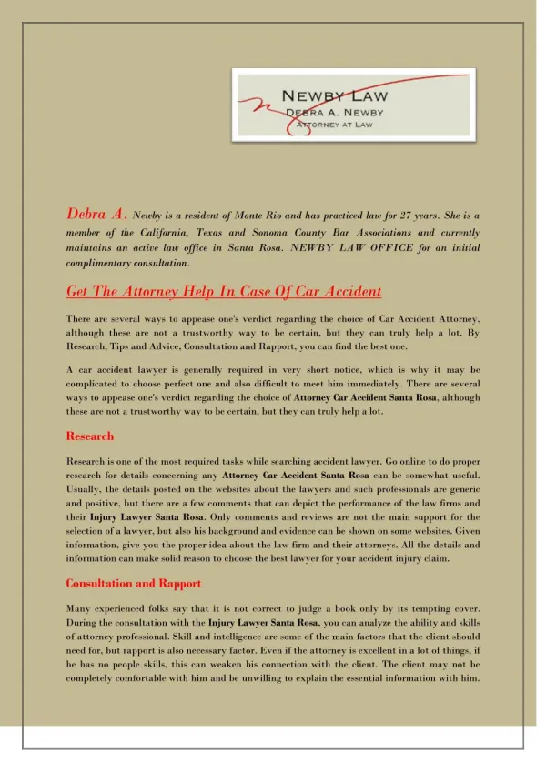 Get The Attorney Help In Case Of Car Accident