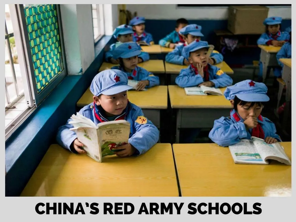 china s red army schools
