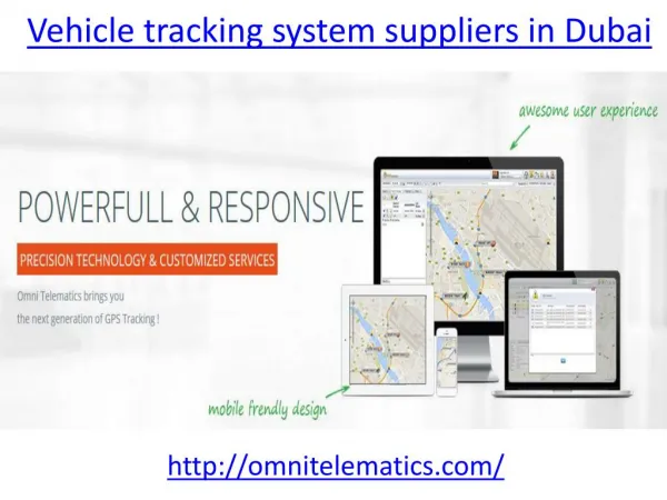 Which is the best Vehicle tracking system suppliers in dubai