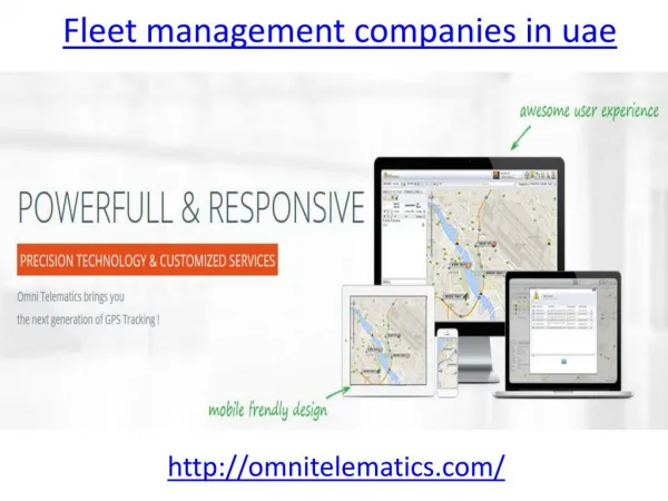 One of the leading fleet management companies in UAE