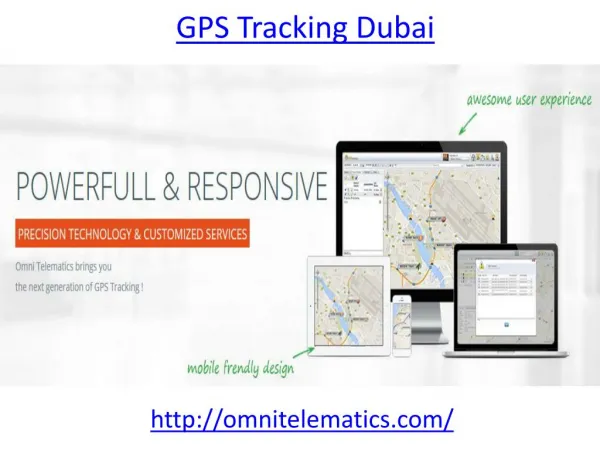 Get the best GPS tracking in Dubai