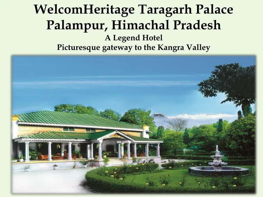 welcomheritage taragarh palace palampur himachal