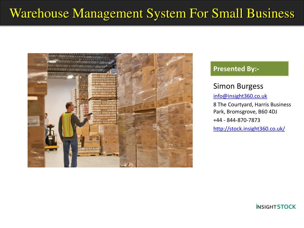 warehouse management system for small business