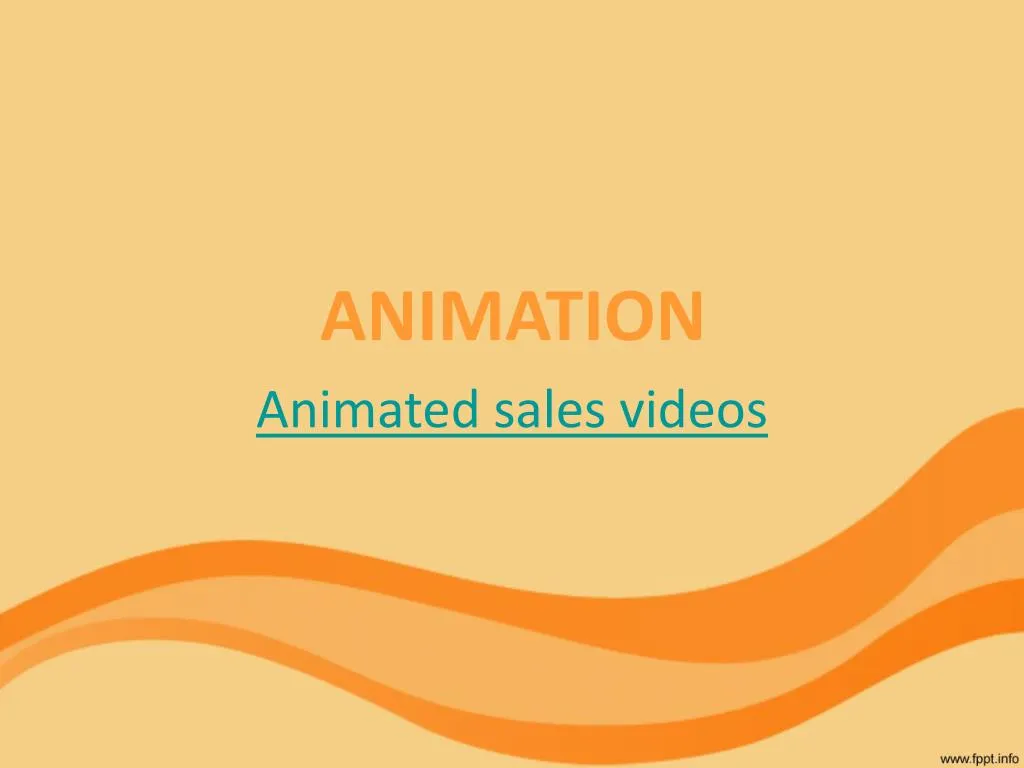 animation animated sales videos
