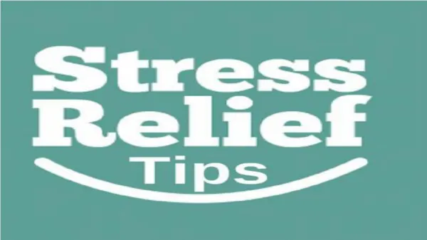Stress relieving tips that recover instantly from stress