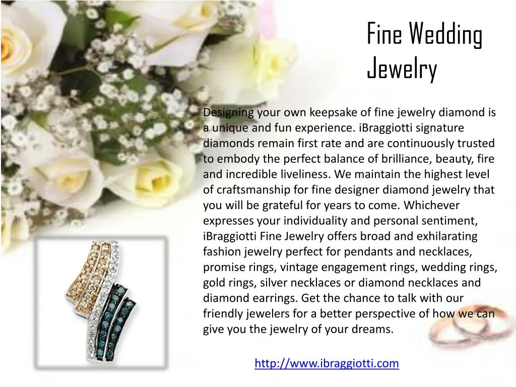 fine wedding jewelry