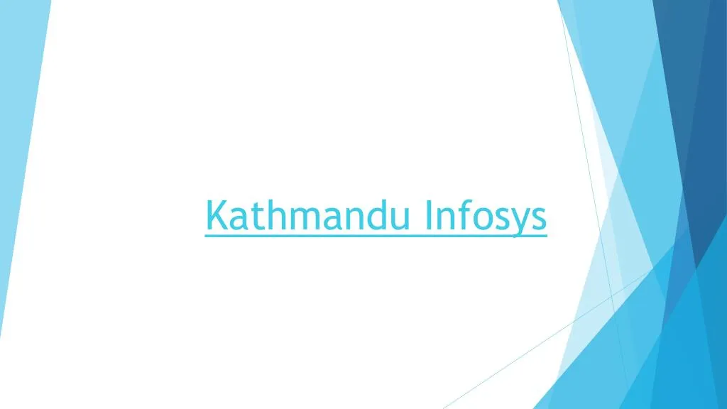 kathmandu infosys