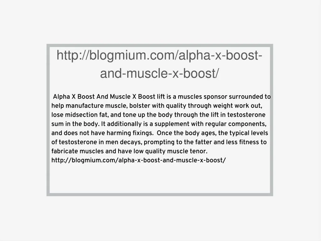 http blogmium com alpha x boost