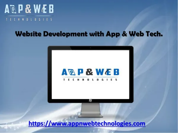 Website development with appnweb Tech.