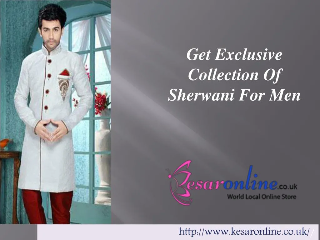 get exclusive collection of sherwani for men
