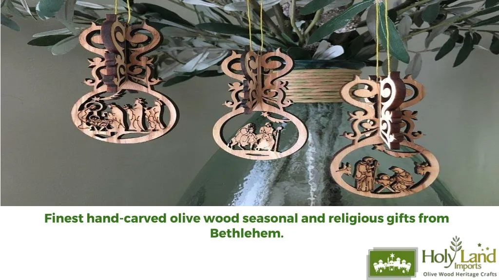 finest hand carved olive wood seasonal