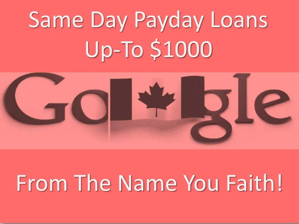 same day payday loans up to 1000