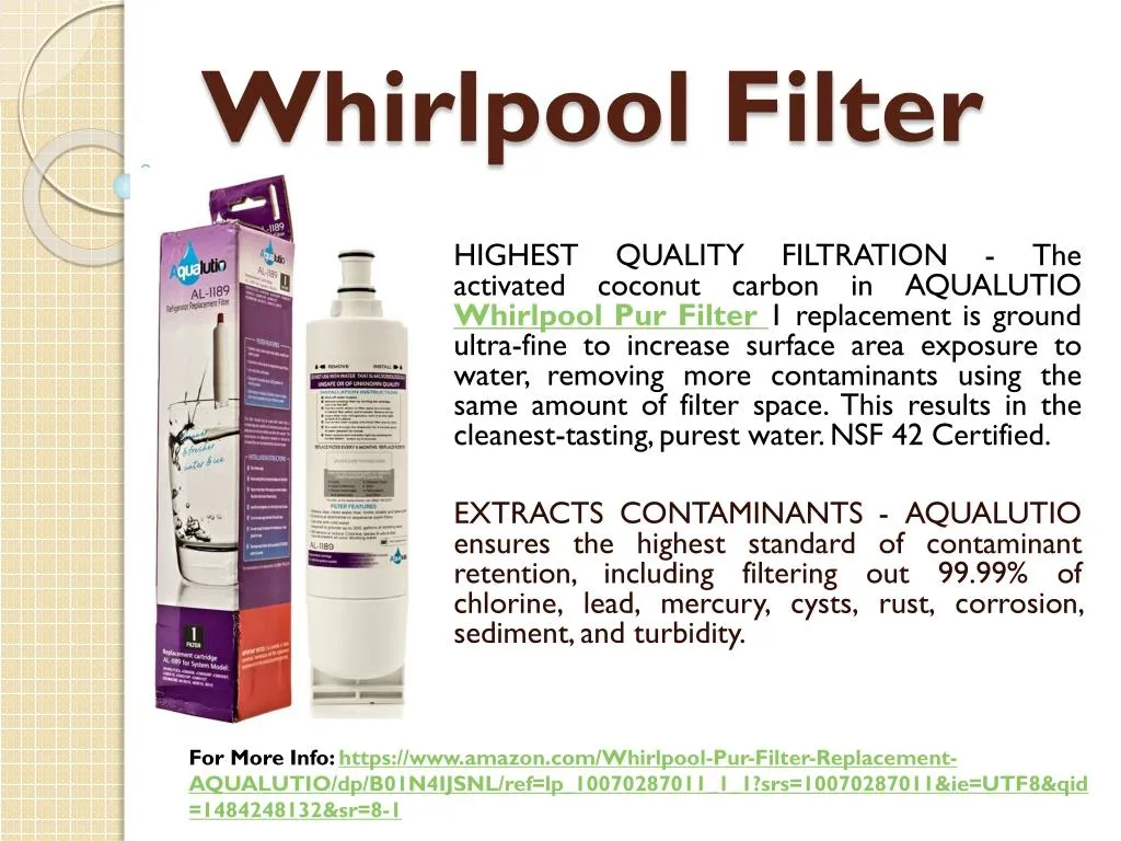 whirlpool filter