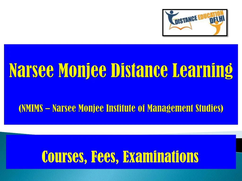 narsee monjee distance learning nmims narsee monjee institute of management studies