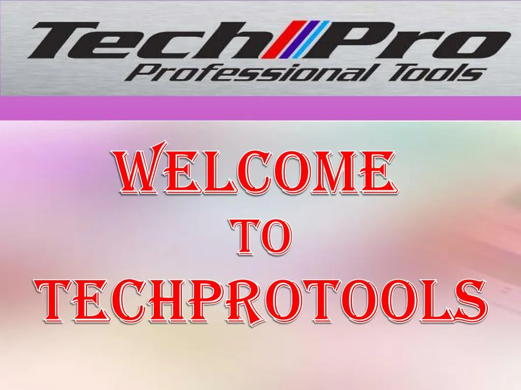 welcome to techprotools