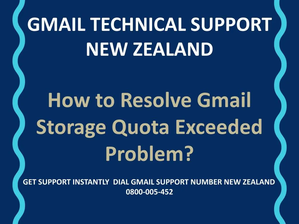 gmail technical support new zealand