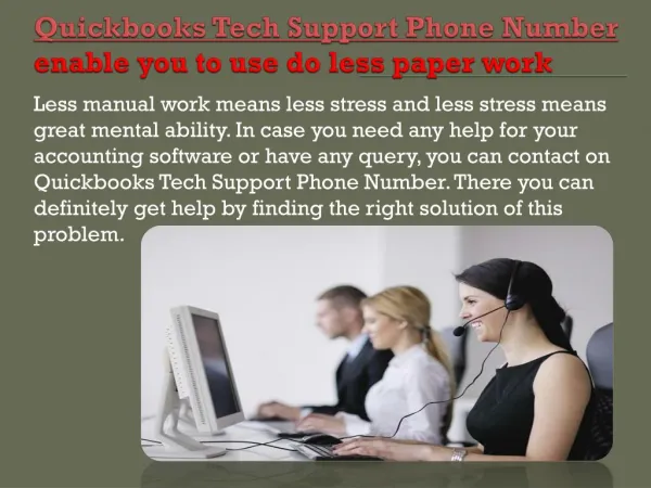 QuickBooks tech support phone number has always been the perfect choice