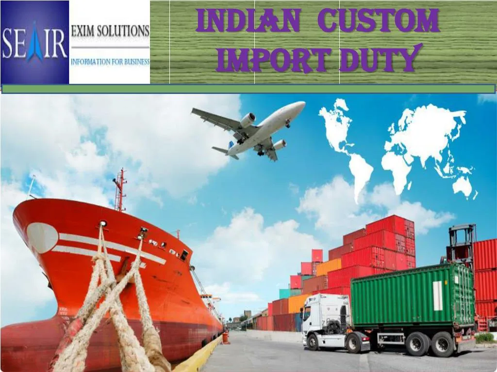 indian custom import duty