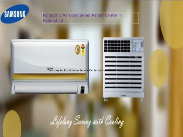 Panasonic Air Conditioner Repair Center in Hyderabad