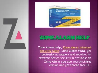 Zonealarm Internet Security Suite - slide 1