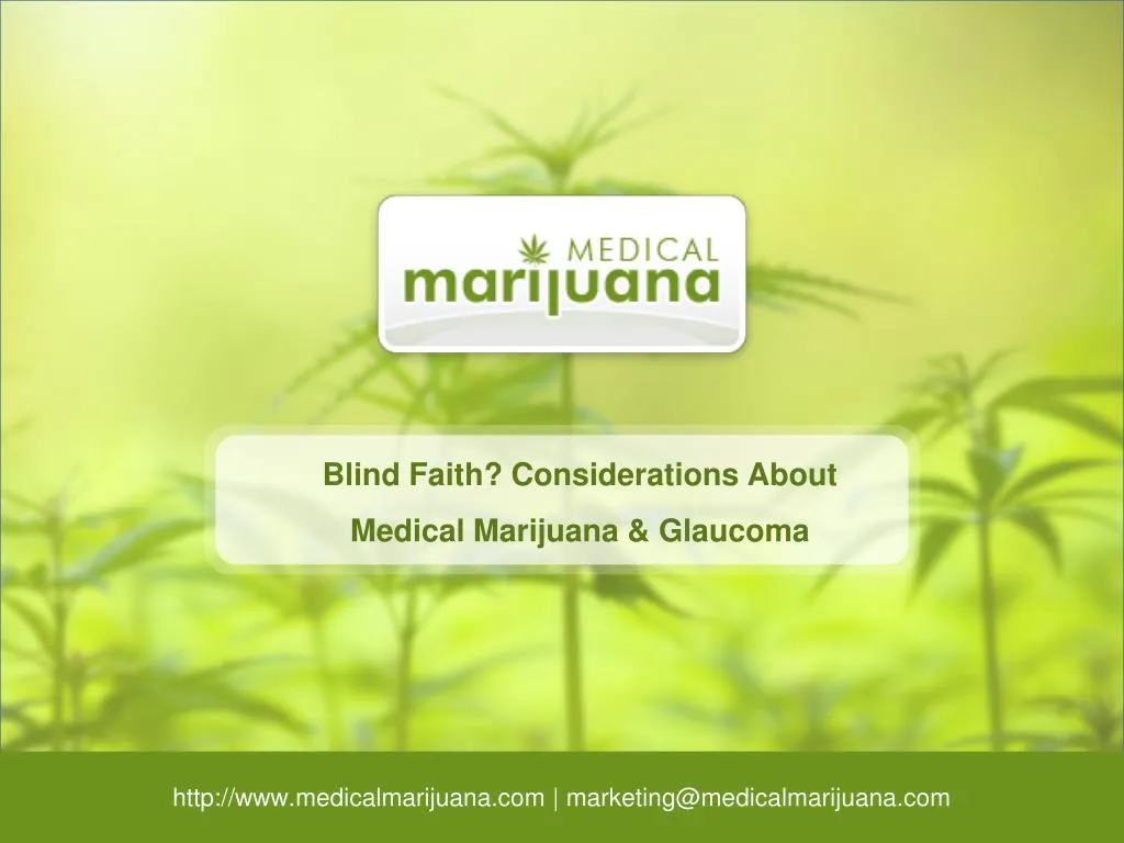 blind faith considerations about medical