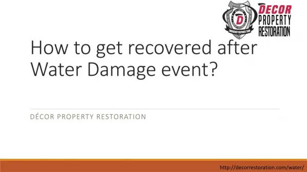 Water Damage Tulsa | Water cleanup Services Oklahoma