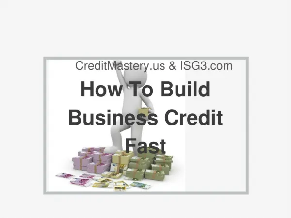 How to Build Credit Fast