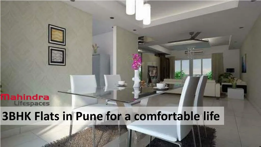 3bhk flats in pune for a comfortable life