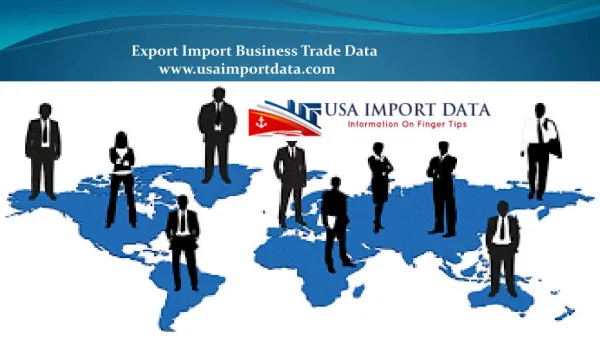 Export Import Business Trade Data, Export Import Data Company -usaimportdata.com