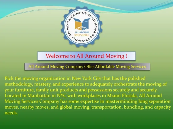 Moving Services in New York City
