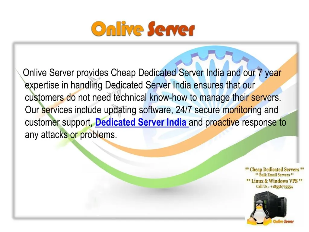 onlive server provides cheap dedicated server
