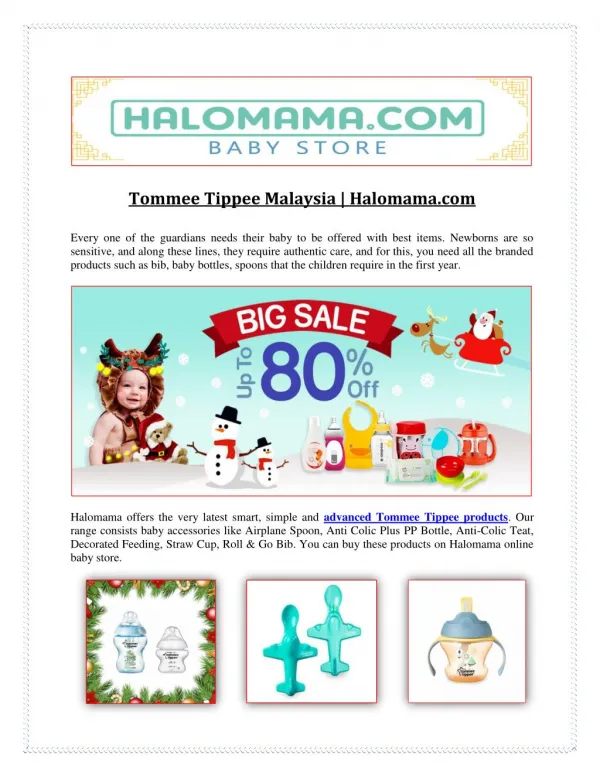 Tommee Tippee Malaysia | Halomama.com