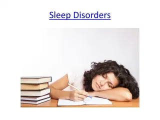 Sleep Disorders - slide 1