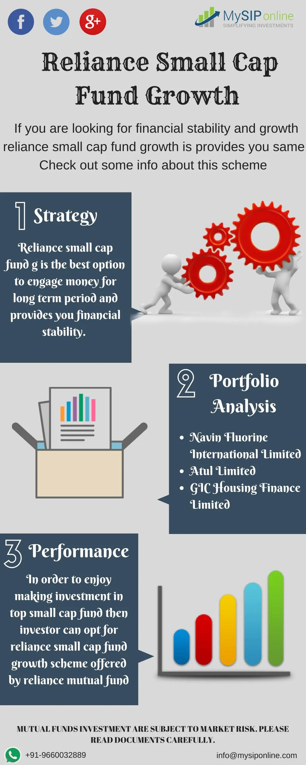 reliance small cap fund growth