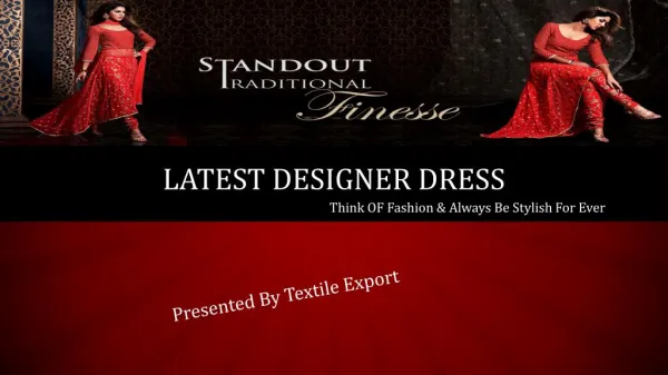 Textile Export is the Wholesaler and Manufacturer of Women Dress in Surat, India at Cheap Price