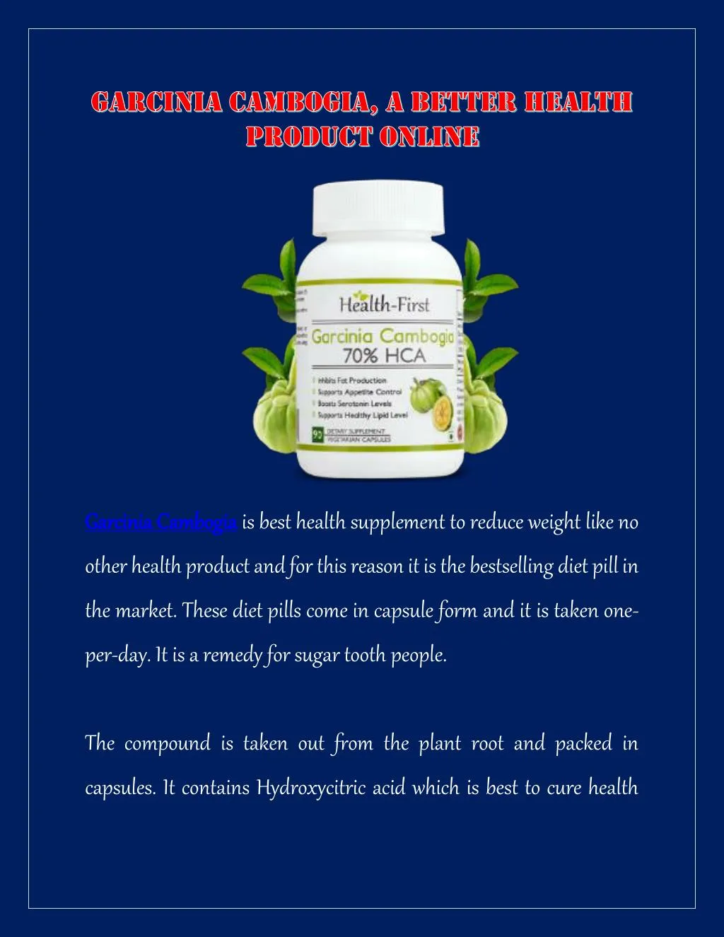 garcinia garcinia cambogia cambogia is best