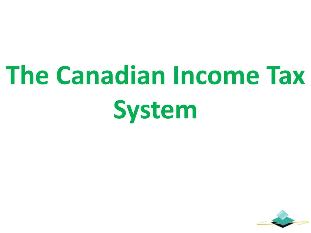 the canadian income tax system