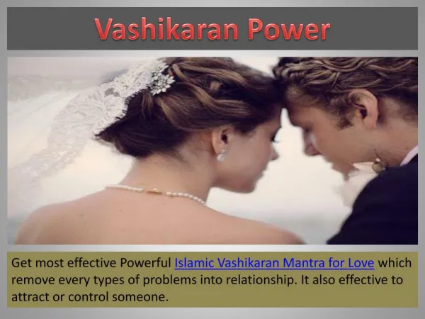Islamic Vashikaran Mantra for Love