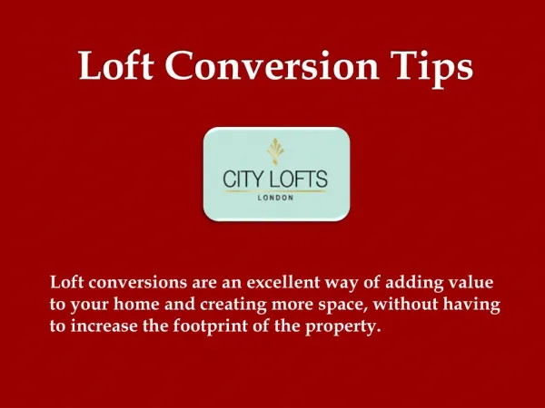 Loft Conversion Tips