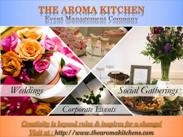 The Aroma Kitchen - Event planning company in Janakpuri