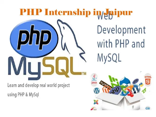 PHP Internship in Jaipur - Traininginstituteinjaipur