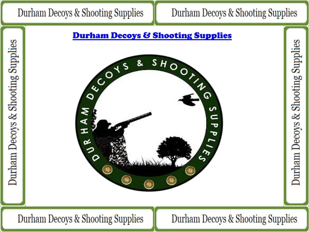 durham decoys shooting supplies